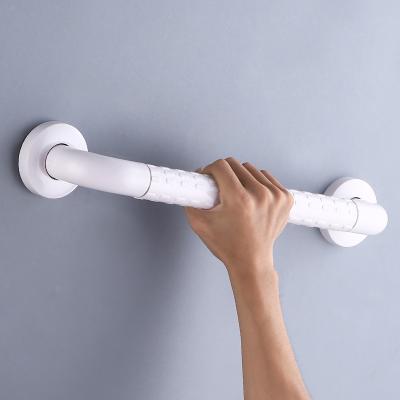 China Contemporary ABS Liner Wall Mounted Stainless Steel Safety Toilet Grab Bar Washroom Armrest Handrail for sale