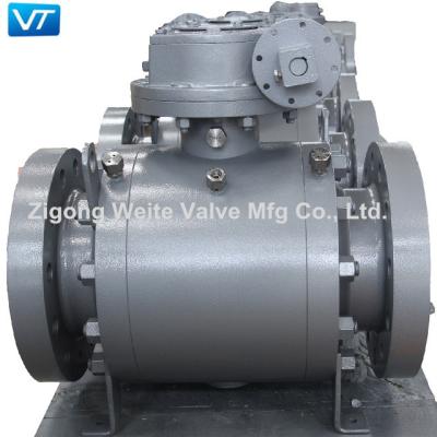 China Forged High Pressure LF2 Ball Valve Trunnion Mounted API 598 for sale