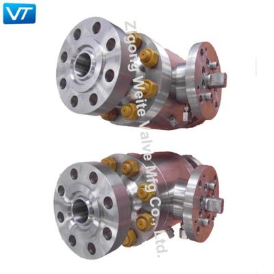 China Stainless Steel F51 Ball Valve API 608 Light Weight Low Flow Resistance for sale