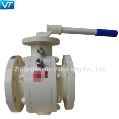 China API 6D OEM Side Entry Floating Ball Valve With Lever Operated A105 for sale