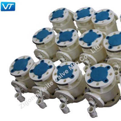 China 410 Stem LF2 ENP Ball Valve Forged Steel Floating Erosion Resistant Class 300 Ball Valve for sale