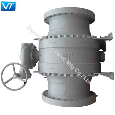 China Class 600 36 Inch Ball Valve With Gearbox For Petroleum Refining for sale