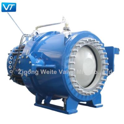 China OEM Hydro Power Valves Soft Sealed For Silt Quartz Sand With Bypass Pipeline System for sale
