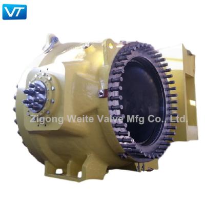 China API 607 Big Size Ball Valve Flange End For Hydraulic Power Station for sale