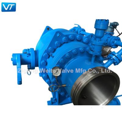 China Hydropower Station Remote Control Ball Valve Fully Opened And Closed Large Size Ball Valve for sale