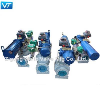 China Flanged Pneumatic Operated Shutdown Ball Valve Quickly Shut Off for sale