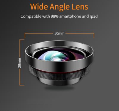 China Wide Angle lens compatible with 98% smartphone for sale