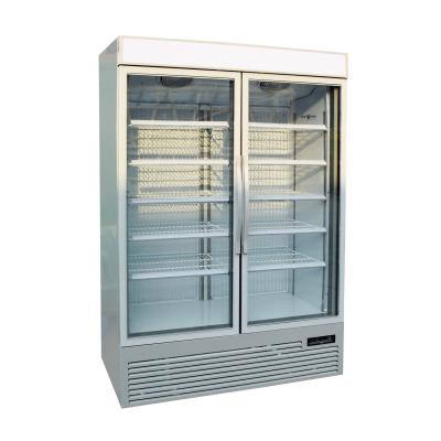 China 5PCS Shelves Glass Door Beer Fridge With Self Contained Secop Compressor for sale