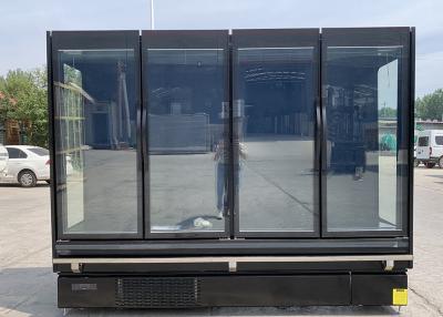 China refrigerador de quatro portas da exposição de 2.5m Commerical Multideck com versão completa à venda