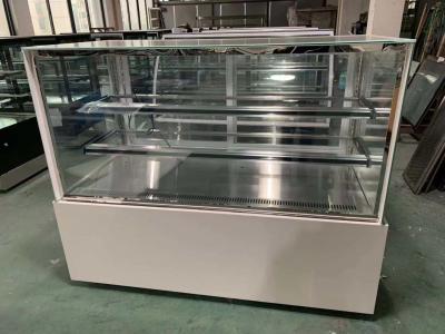 China Energy-Saving Bread Display Fridge with 2PCS up Glass Shelves for sale