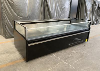 Chine 2.5m Self Contained Meat And Beef Display Cooler Suppliers Depth 115 Cm -3°C/+3°C à vendre