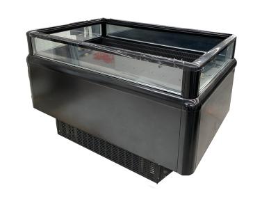 China High Quality Self Contained Dual Temp Island Open Display Case Merchandiser 57