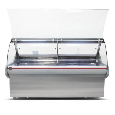 China Lifting-up Doors Deli Display Fridge , Deli Refrigerated Case For Butchery for sale