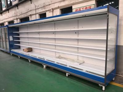 China Refrigerador aberto da exposição de Multideck do refrigerador do supermercado para frutas e legumes à venda