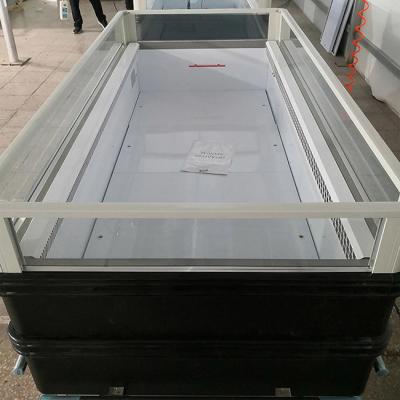 Китай Рефригератед холодильник дисплея холодного напитка охладителя напитка двери супермаркета стеклянный продается