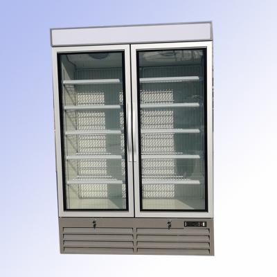 China 800L Display Volume Commercial Upright Display Freezer Digital Thermostat Air Cooling for sale