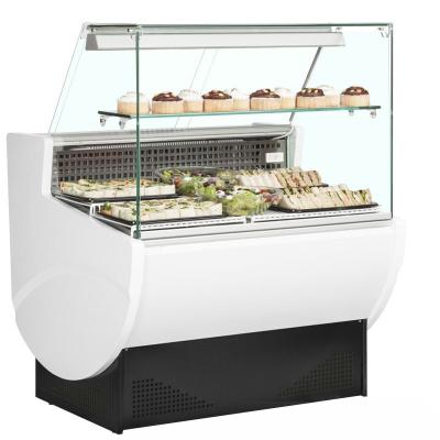 China Fan Cooling Deli Refrigerated Display Case / Deli Chiller Display Cabinet Automatic Defrost for sale