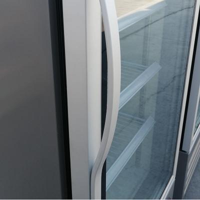 中国 Commericalのスーパーマーケットのガラス ドアの冷却装置およびフリーザーの表示クーラーの単一のガラス ドア冷却装置 販売のため