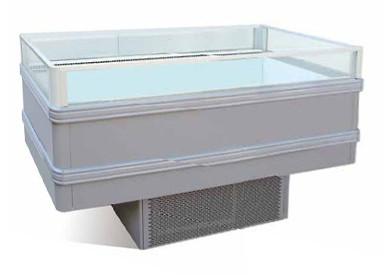 中国 高性能の自動ガラス上の箱のフリーザーの表示箱のフリーザーは霜を取り除きます 販売のため