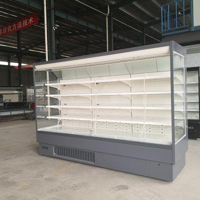 China Merchandising Commercial Drink Display Fridge Refrigerated Display Merchandisers for sale