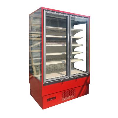 Китай Вставляемые холодильник дисплея Мултидек/охладитель дисплея Мултидек с освещением СИД продается
