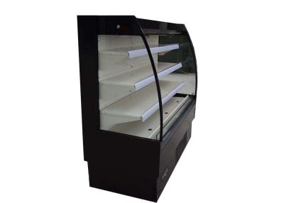 China Semi Height Multideck Display Fridge Open Showcase Chiller Automatic Defrost for sale