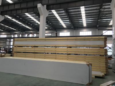 China El panel grueso de la PU del Camlock del sitio 150m m del congelador 42KG/M3 en venta
