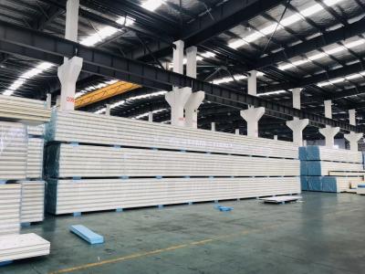 China 100mm starke Sandwich-Platte der Kühlraum-Isolierungs-PUR zu verkaufen