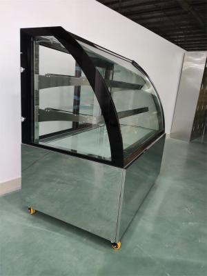 Китай Изогнутый Refrigerated витринный шкаф пекарни используя компрессор Secop продается