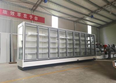 Китай Холодильника дисплея Multideck вентиляторного двигателя EBM размораживать открытого переднего удаленного автоматический продается
