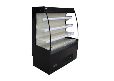 China Supermarket R404a Refrigerated Showcases Vertical For Milk And Yoghurt for sale