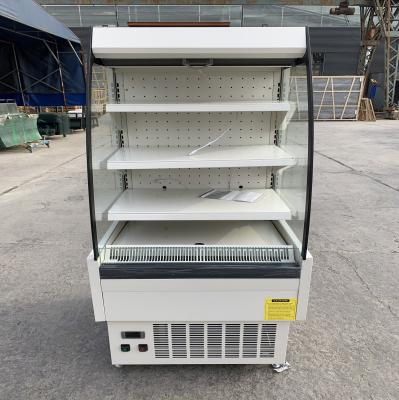 Китай Схватите и пойдите вентиляторная система охлаждения холодильника R290 дисплея плода овоща для свежего магазина продается