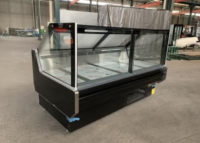 China serve over deli counter 1875mm with front lift-up Straight glass door for sale