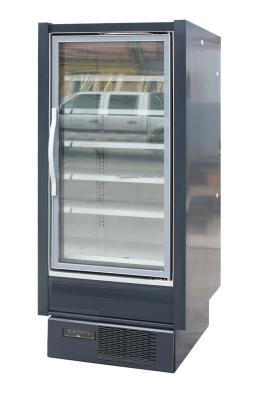 China Plug-in Multideck Swing Glass Door Display Freezer for Supermarket with SANYO/Secop Compressor for Frozen Foods en venta