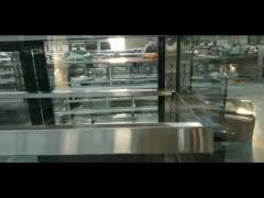 Supermarket Cake Display Refrigerator With Sliding Glass Doors