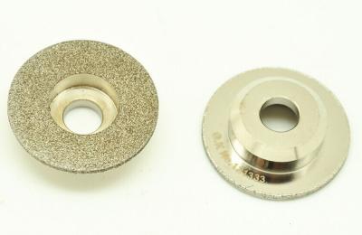 China Round Grinding Stone Wheel Silver Diamond Wheel For PGM Cutter Machine for sale