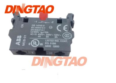 China DT GTXL Cutter Parts GT1000 Cutter Spare Parts Switch Nc Contact Block 925500594 for sale