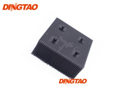 China Auto Cutter Parts For GTXL GT1000 Bristle 1.6'' Poly Round Foot Black 92910001 for sale