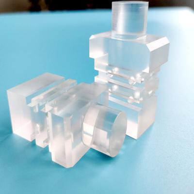 China Las piezas de plástico de acrílico de mecanizado CNC 0,01 mm Tolerancia en venta