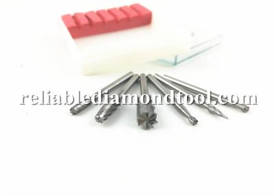 China Straight Fissure Crosscut Dental Drill Bits , FG Extra Long Dental Surgical Burs Round End for sale