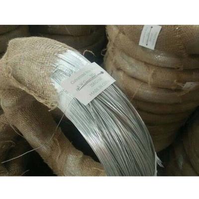 China Q195 Q235 Binding 20 Gauge Galvanized Steel Wire 25kgs/ Coil For Construction for sale