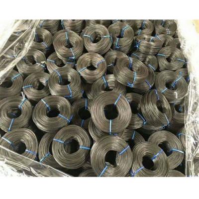 China High Tensile Steel Black Annealed Binding Wire Round Core 1.53mm Dia for sale