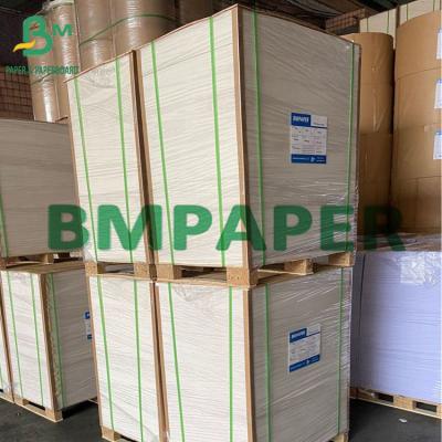 China One Side Coated Glossy White Ivory Paper With Bleached Wood Pulp for sale
