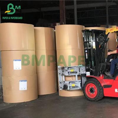 China High Strength Cement Bag Paper , Brown Kraft Paper 70gsm 80gsm 85gsm 100gsm 120gsm for sale