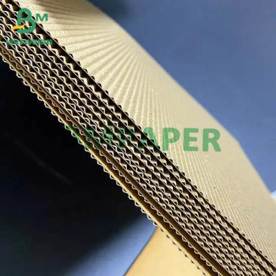 China Flute Corrugated Cardboard Sheets 1mm - 2mm Thickness For Food Packaging Box for sale