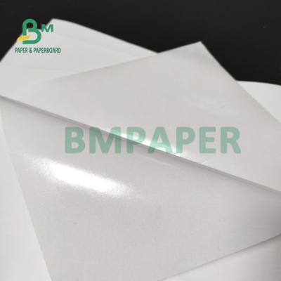 China papel adhesivo semi brillante de la etiqueta engomada 80gsm, papel termal auto-adhesivo para la etiqueta de la medicina en venta