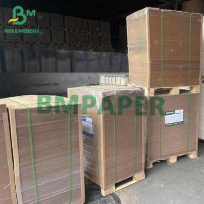 China High Strength Dark Brown Kraft Paper Sheets 80gsm 90gsm For Delivery Bag for sale