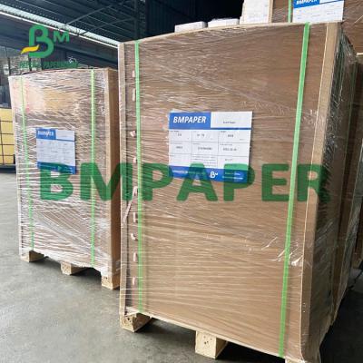 China 1600MM PE Coated Heat Seal Kraft Paper For Oil-proof Pallet Liner for sale
