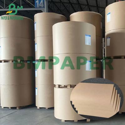 China 70g 80g Expansible Sack Kraft Paper Unbleached Brown Color For Industry for sale