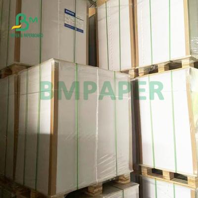China 100lb Gloss White Text C2S Paper For Rack Cards 315mm x 468mm High Whiteness for sale